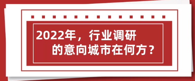 2022年 行業(yè)調(diào)研之意向城市在何方？上海展會(huì)搭建公司回答道！