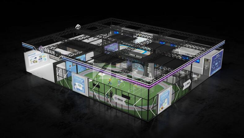 體育設(shè)施展覽設(shè)計(jì)效果圖